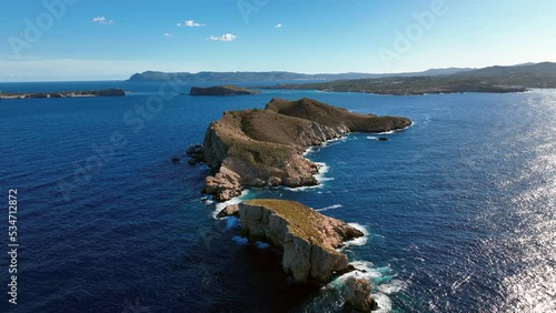 Ibiza West Coast Islands During the Summer photo