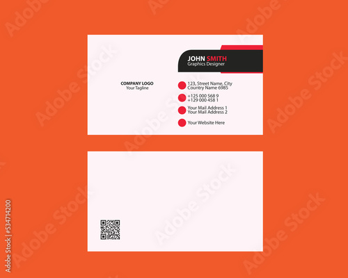 Modern Professional Corporate Business Card Template