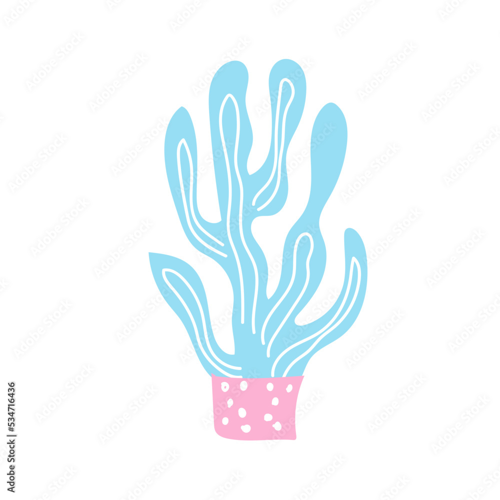 Fototapeta premium cactus succulent pot decoration