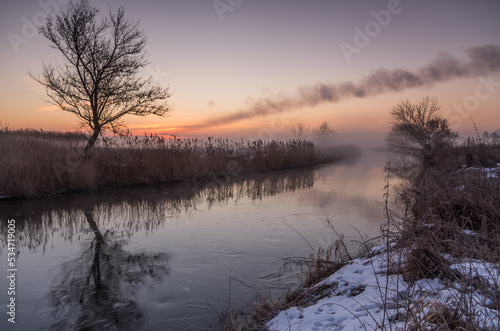 sunrise on the river © eagle130870