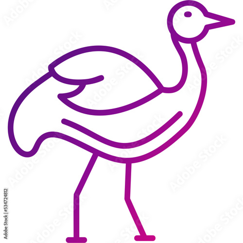 Ostrich Icon