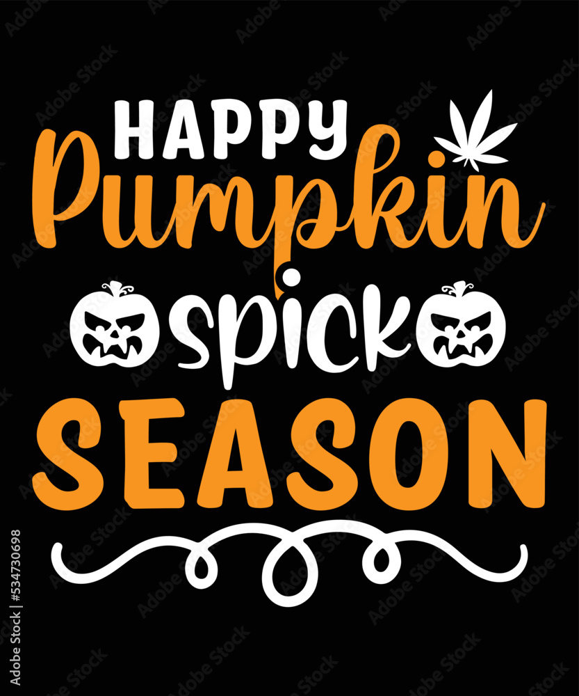 Happy pumpkin spick season