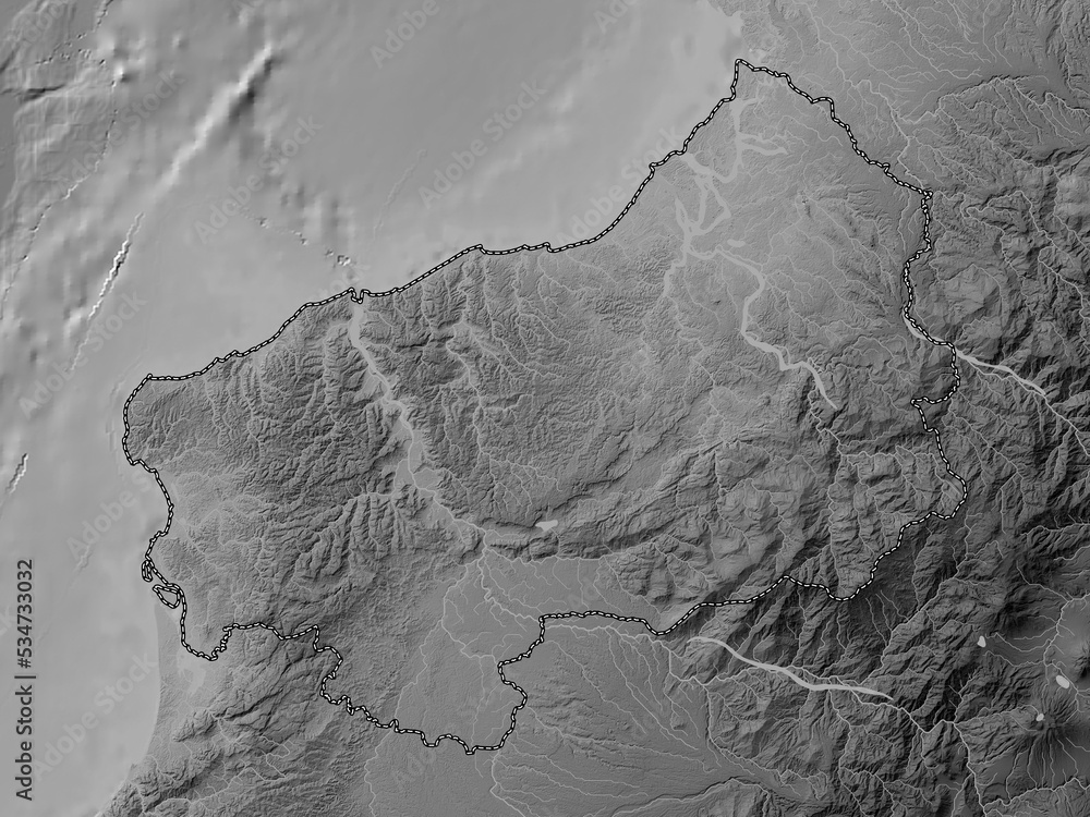 Esmeraldas, Ecuador. Grayscale. No legend Esmeraldas, Ecuador. Grayscale. No legend