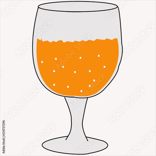 Fresh drinks. simple design. Perfect for logos, symbols and icons