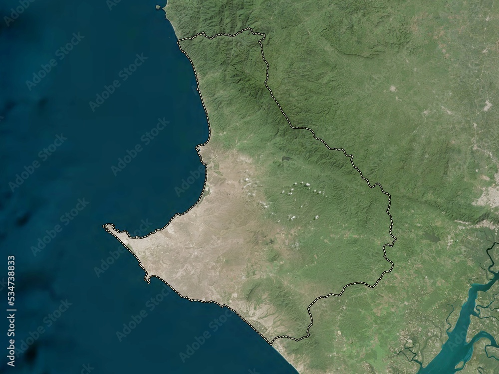 Santa Elena, Ecuador. Low-res satellite. No legend Santa Elena, Ecuador. Low-res satellite. No legend