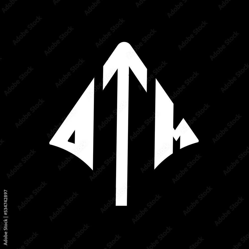 DTM logo. DTM letter. DTM letter logo design. DTM modern and creative