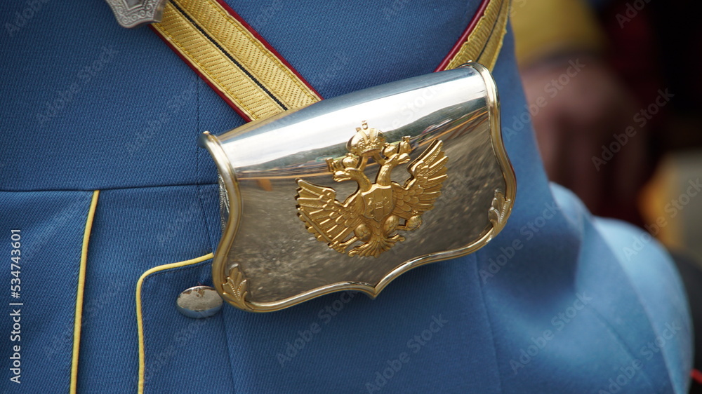 k.u.k. Wappen auf Abzeichen Stock Photo Adobe Stock