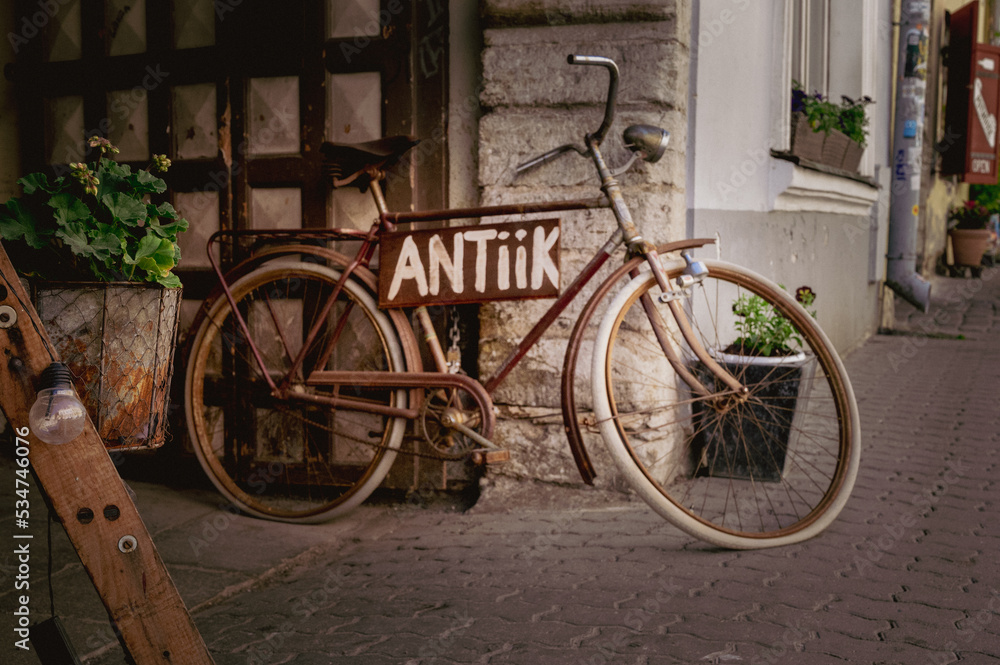 Fahrrad Antik in Tallin