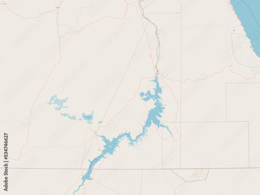 Aswan, Egypt. OSM. No legend Aswan, Egypt. OSM. No legend