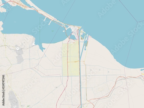 Fényképezés Bur Sa`id, Egypt. OSM. No legend