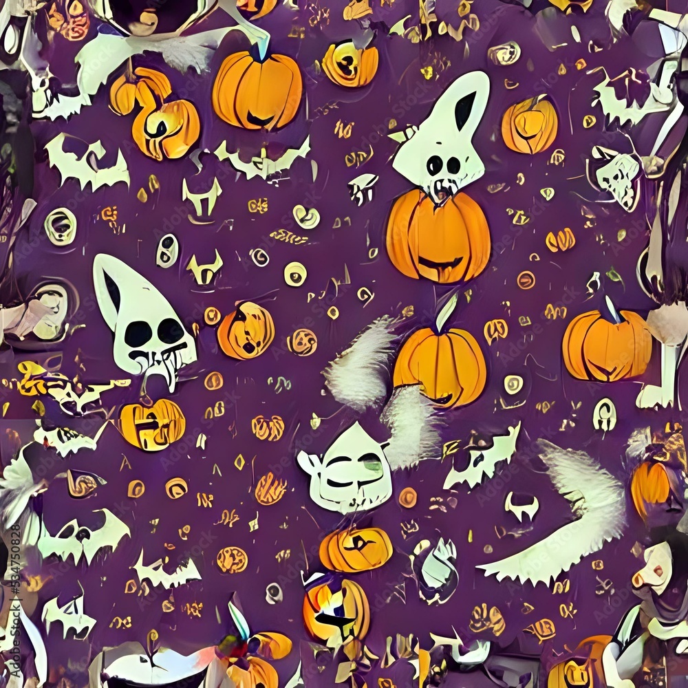 halloween seamless pattern halloween seamless pattern