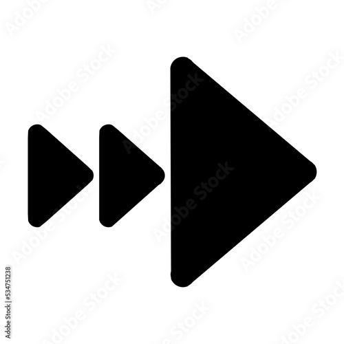 THREE TRIANGLES RIGHT ARROW SIGN Free Download THREE TRIANGLES RIGHT ARROW SIGN - GFXLoad