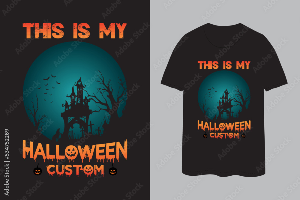 New halloween t-shirt design 2022 New halloween t-shirt design 2022