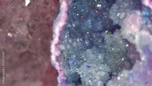 Quartz with mineral inclusions