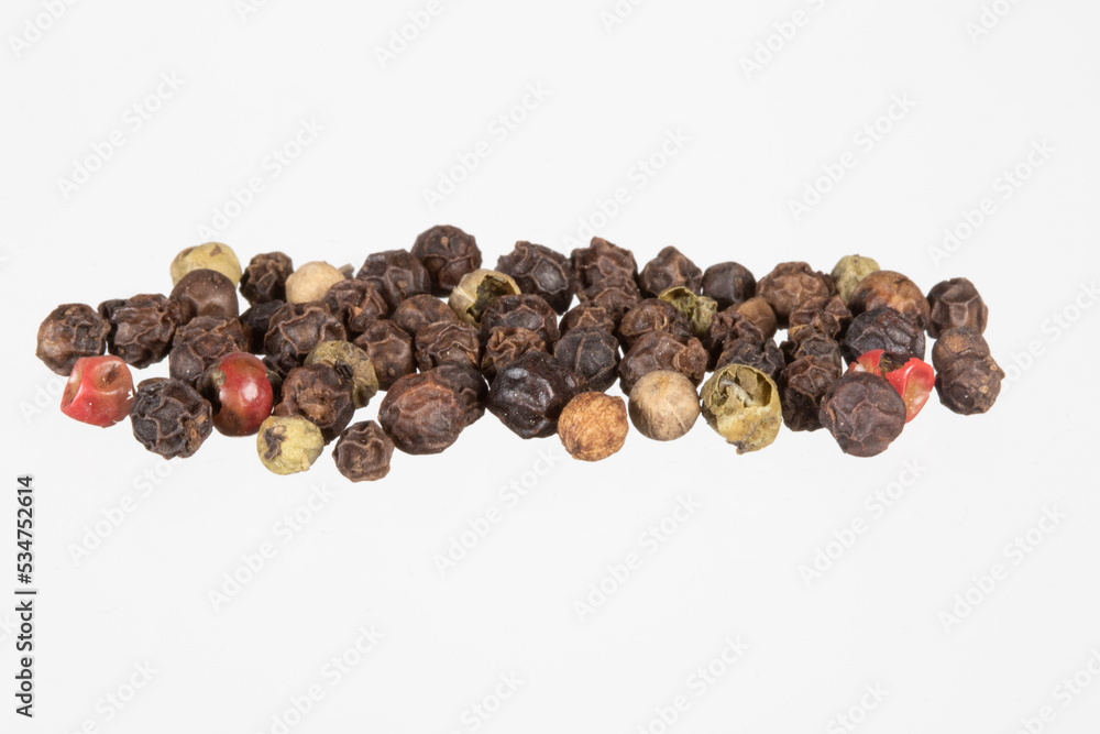 pepper on white pepper on white