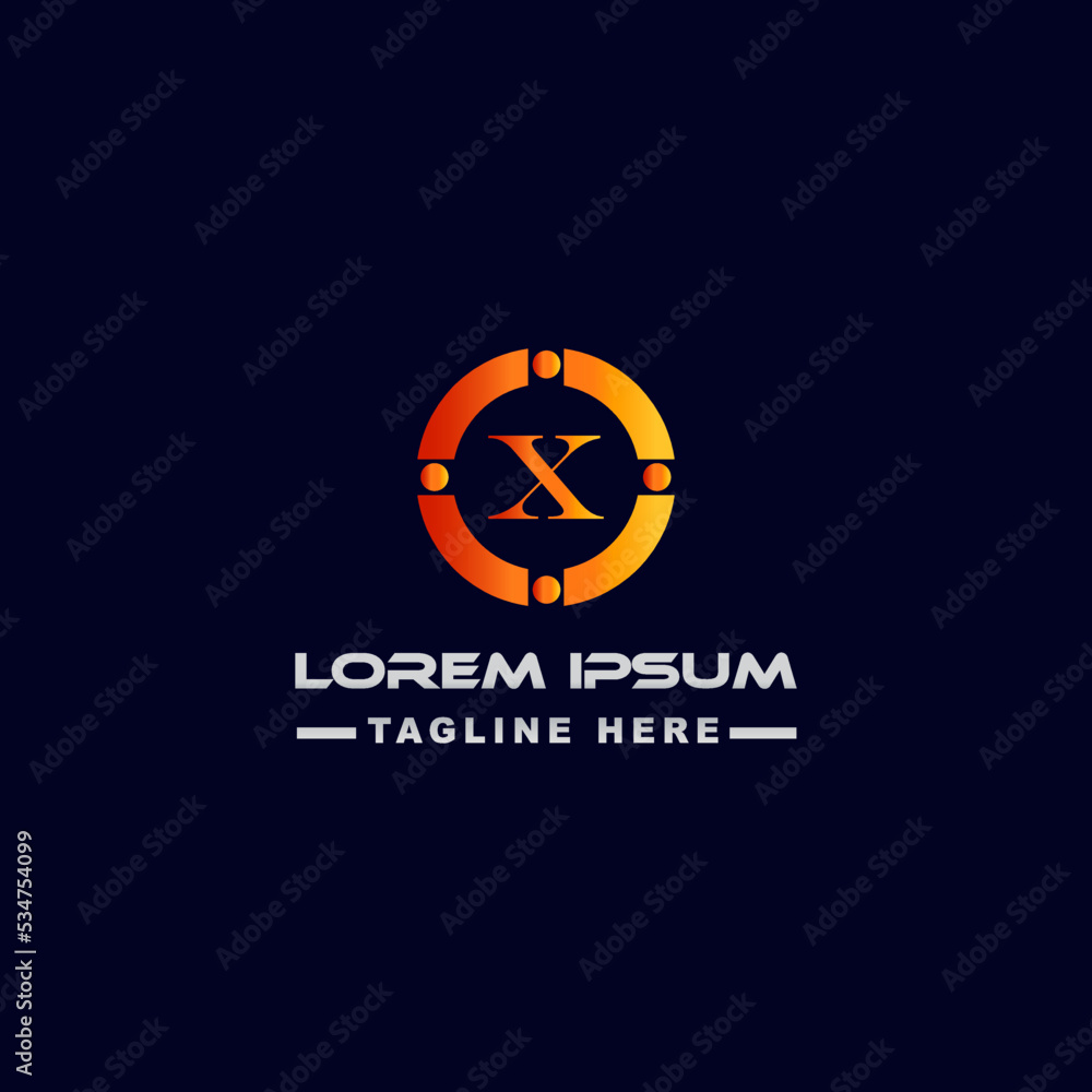 creative x logo design creative x logo design