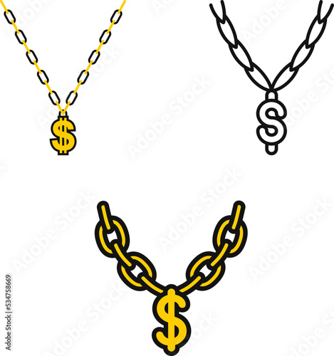 Gold chains