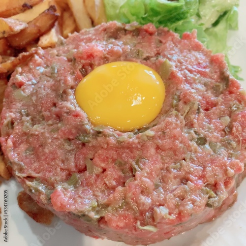 Tartare de bœuf charolais