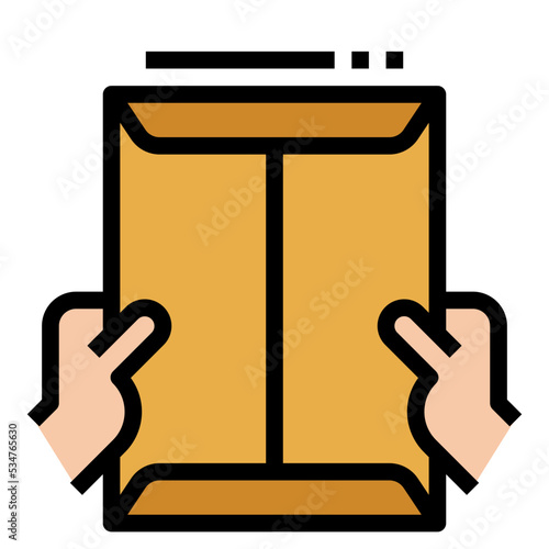 document Filled Outline icon