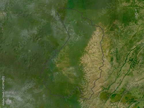 Haut-Ogooue, Gabon. Low-res satellite. No legend