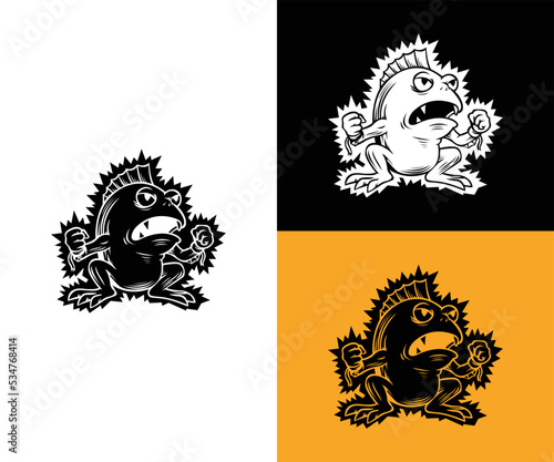 Frog Master logo design