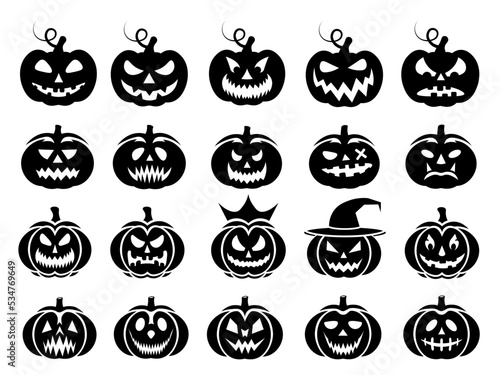Halloween Pumpkin SVG, Pumpkin Face SVG, Halloween SVG, Scary pumpkin face SVG, Happy Halloween SVG