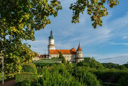 The baroque chateau in Nove Mesto nad Metuji, Czech Republic. photo