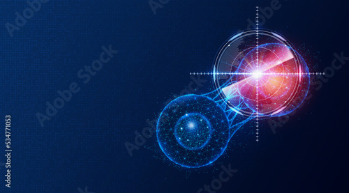 Targeted Cell Therapy - Conceptual Illustration photo
