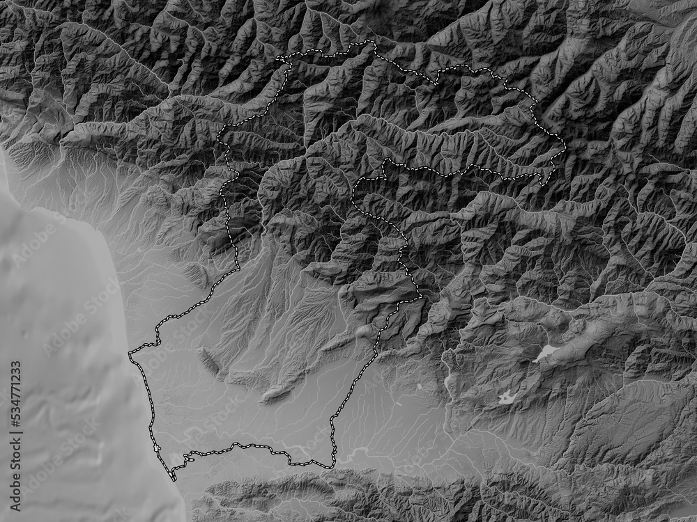 Samegrelo-Zemo Svaneti, Georgia. Grayscale. No legend Samegrelo-Zemo Svaneti, Georgia. Grayscale. No legend