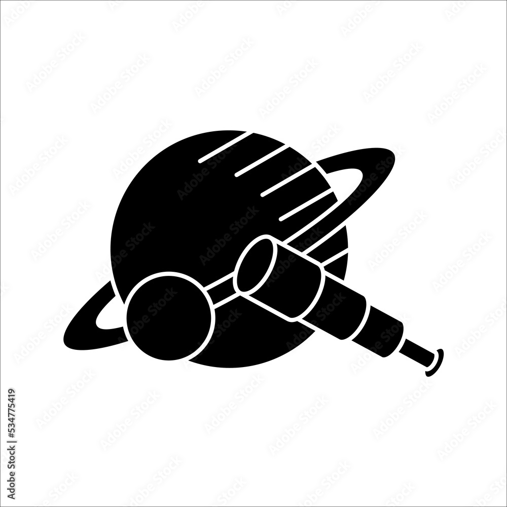 Telescope Icon Vector Design Template. vector illustration on white background. EPS 10 Telescope Icon Vector Design Template. vector illustration on white background. EPS 10
