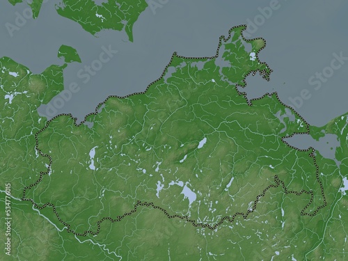 Mecklenburg-Vorpommern, Germany. Wiki. No legend