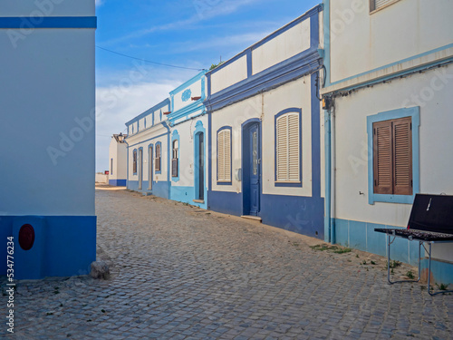 Casas típicas portuguesas. Cacela Velha. Vila Real de Santo António. Algarve. Portugal photo