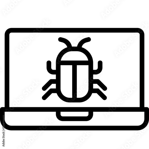 Virus Laptop icon