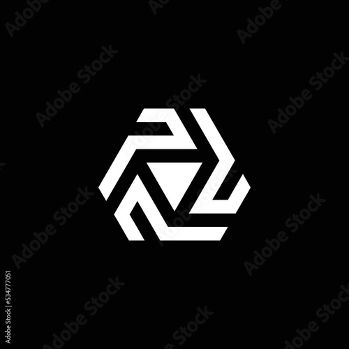 P triangle logo, ppp logo vector