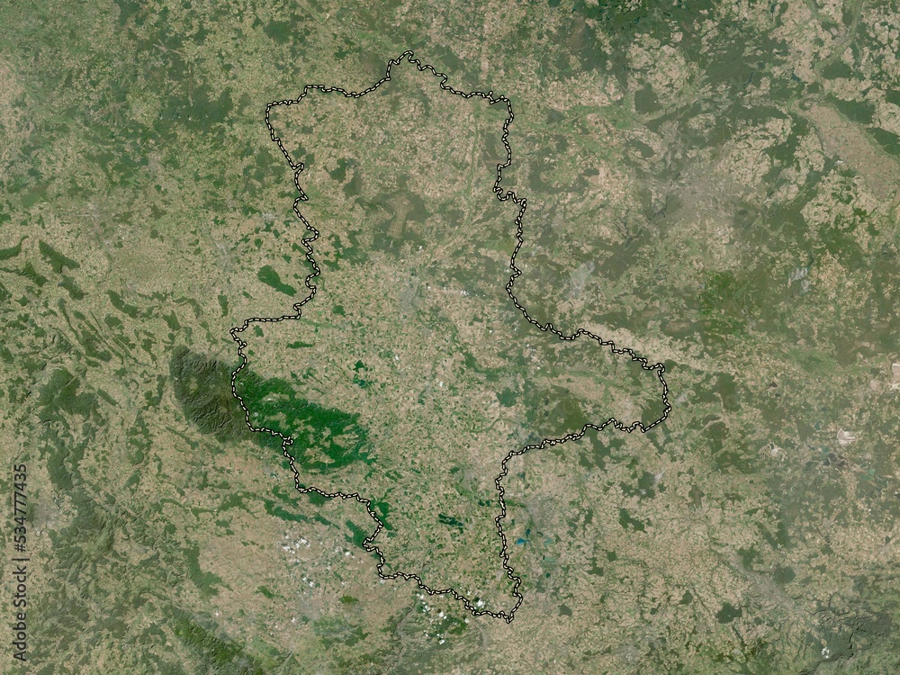 Sachsen-Anhalt, Germany. Low-res satellite. No legend