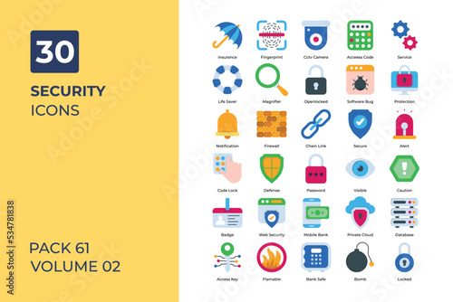 Security icons collection.