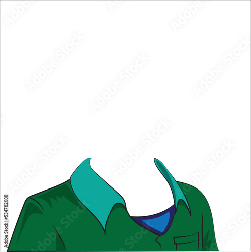 Shirt outfit, Which can be used as accessories, traits, assets, which could be placed on any head character and used as traits for your nft