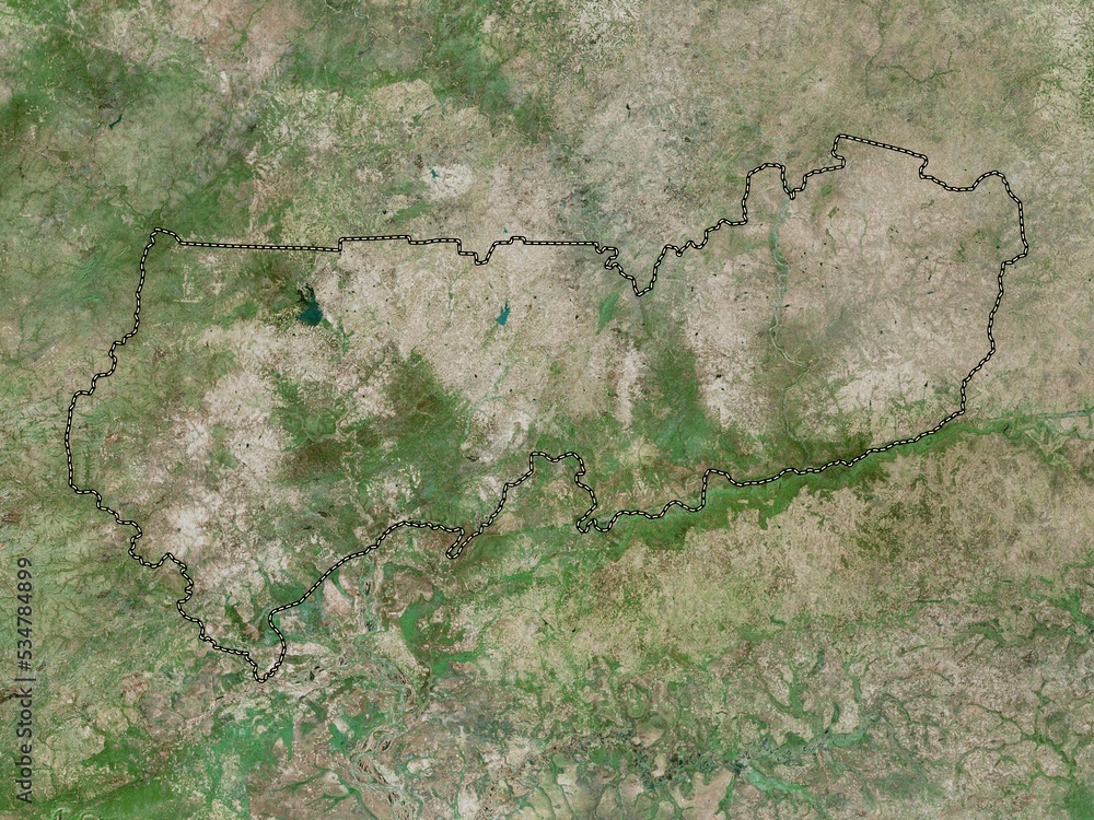 Upper East, Ghana. High-res satellite. No legend Upper East, Ghana. High-res satellite. No legend