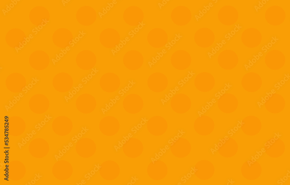 Orange background with smooth circles. Orange background with smooth circles.