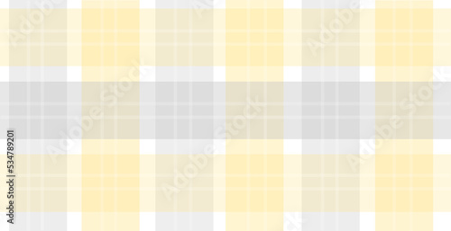 Yellow and blue pastel plaid texture background vector illustration.