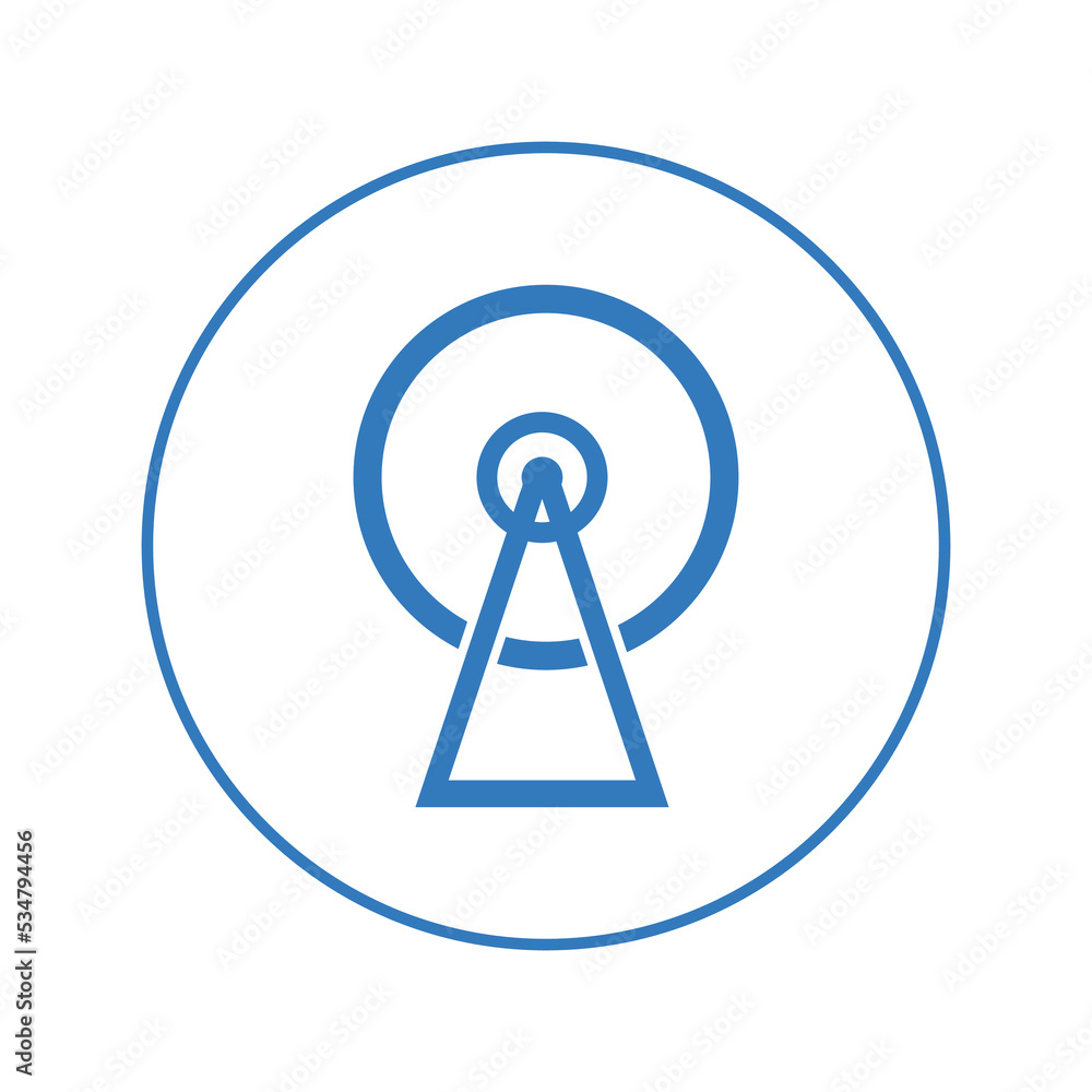 Cogwheel exercise hamster wheel icon | Circle version icon |