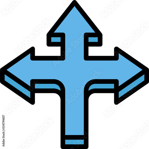 triple arrow icon