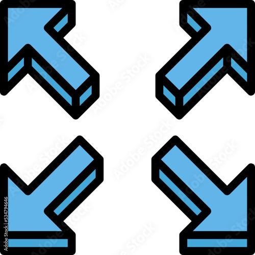 expand arrow icon