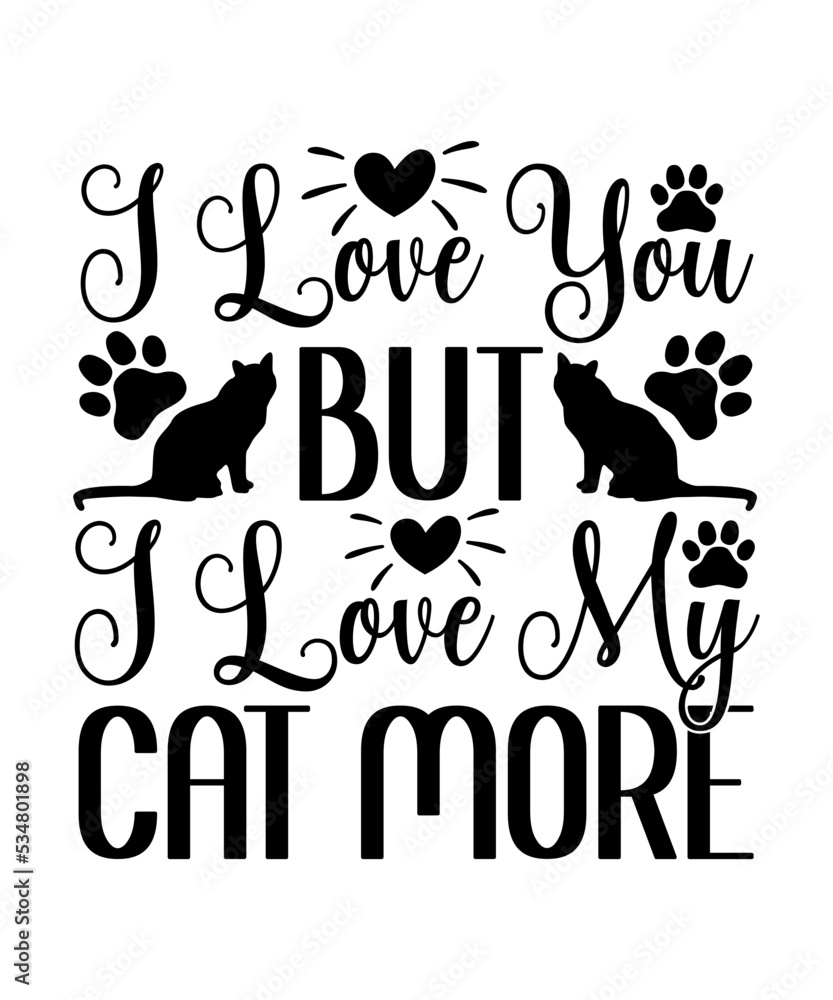 Obraz premium Cat Quotes Svg Bundle, Cat Mom, Mom Svg, Cat, Funny Quotes, Mom Life, Pet Svg, Cat Lover Svg, Mom Quotes Svg. Mother, Svg, Png, Cricut Files