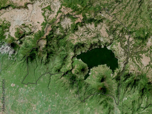 Solola, Guatemala. High-res satellite. No legend photo