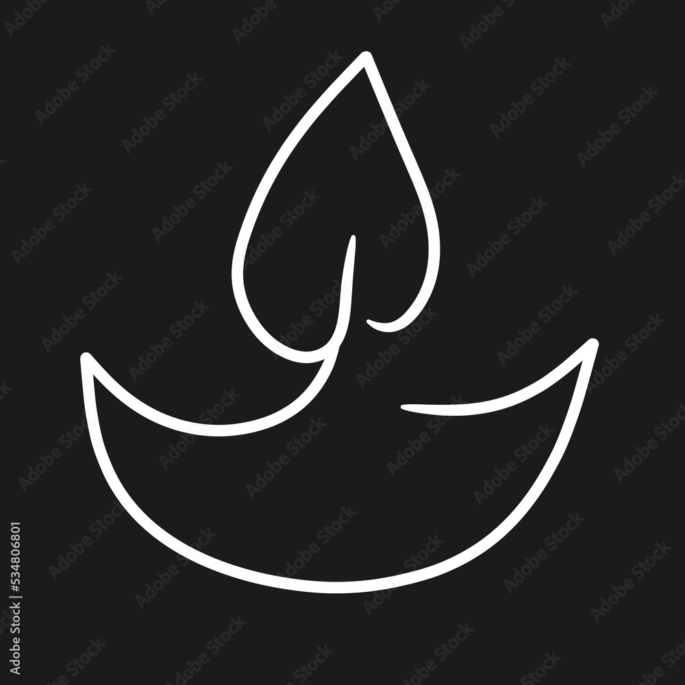 illustration of a black and white diwali light illustration of a black and white diwali light