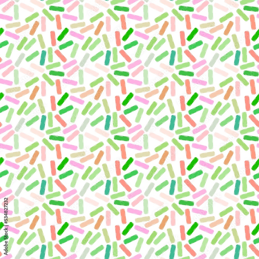 Sugar sprinkles seamless birthday cake pattern for wrapping and kids clothes print and holidays and fabrics and kitchen