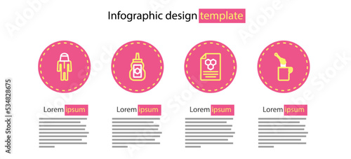 Set line Honeycomb, dipper stick with honey, Jar of and Beekeeper protect hat icon. Vector