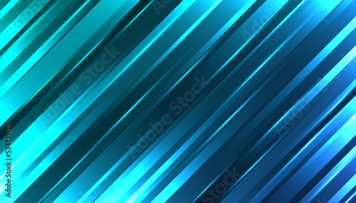 Abstract blue background with diagonal geometric shapes and lines. Modern business background blue rectangles and diagonal lines. Banner for headers, websites, social networks
