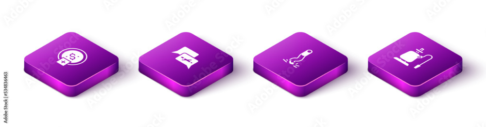 Set Isometric Stop smoking, money saving, No, Cigarette butt and Hookah icon. Vector Set Isometric Stop smoking, money saving, No, Cigarette butt and Hookah icon. Vector